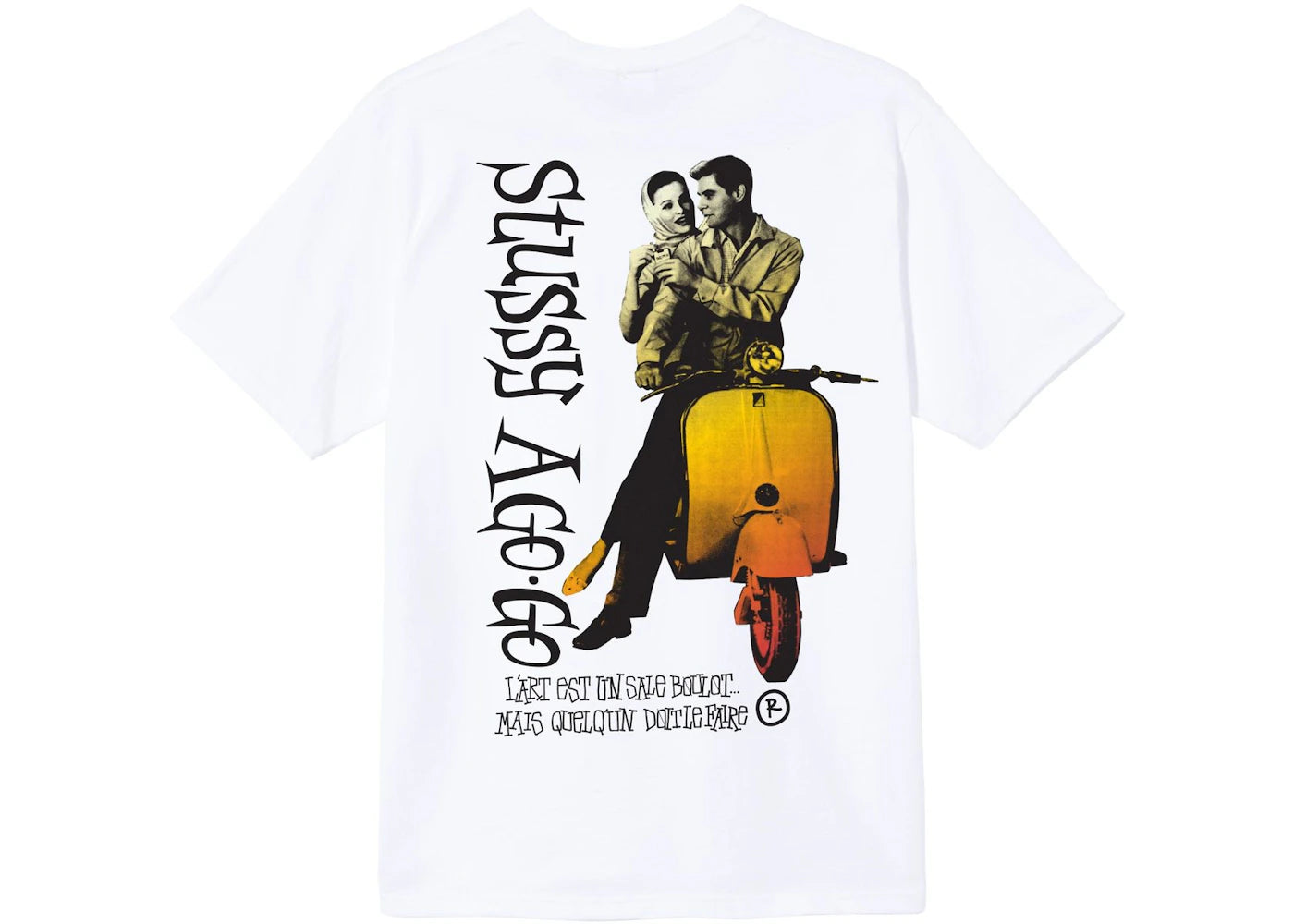 Stussy A Go Go T-shirt White
