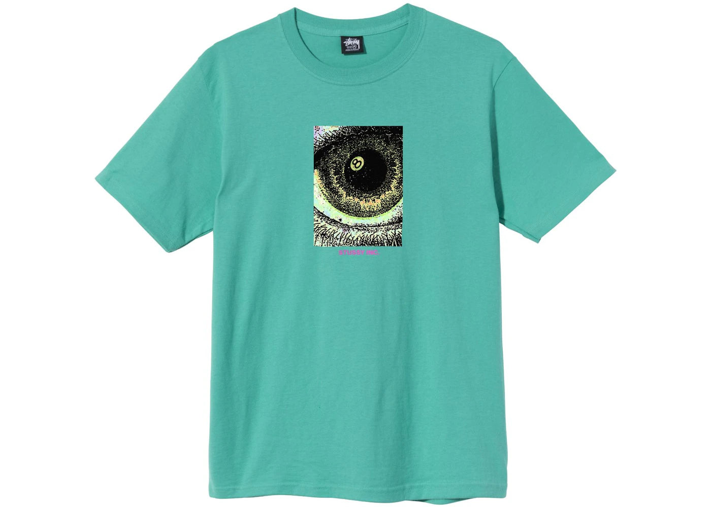 Stussy Acid Eye T-shirt Green