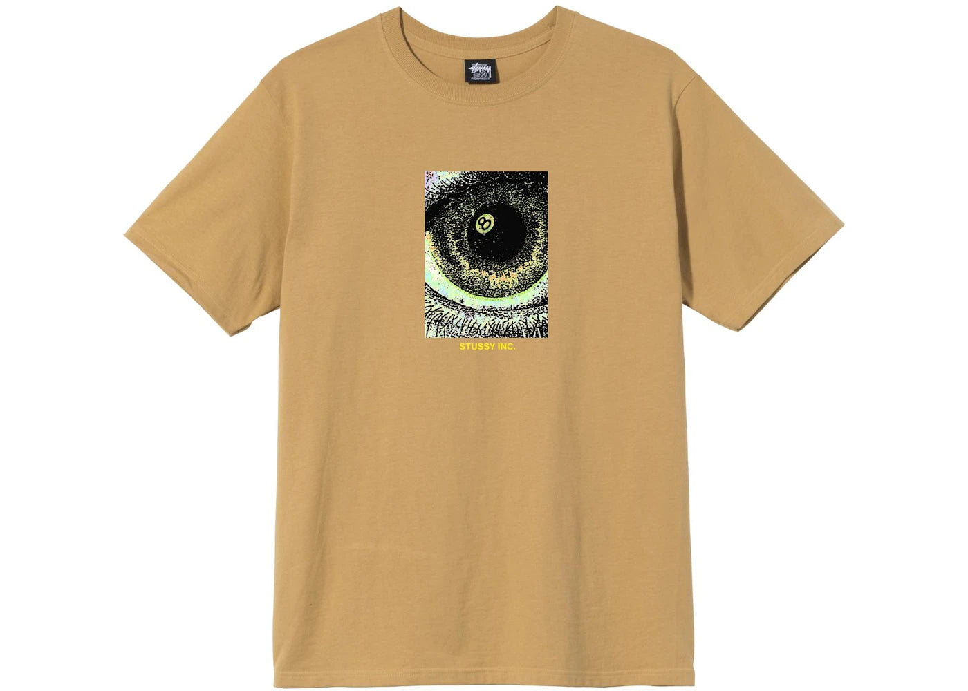 Stussy Acid Eye T-shirt Khaki