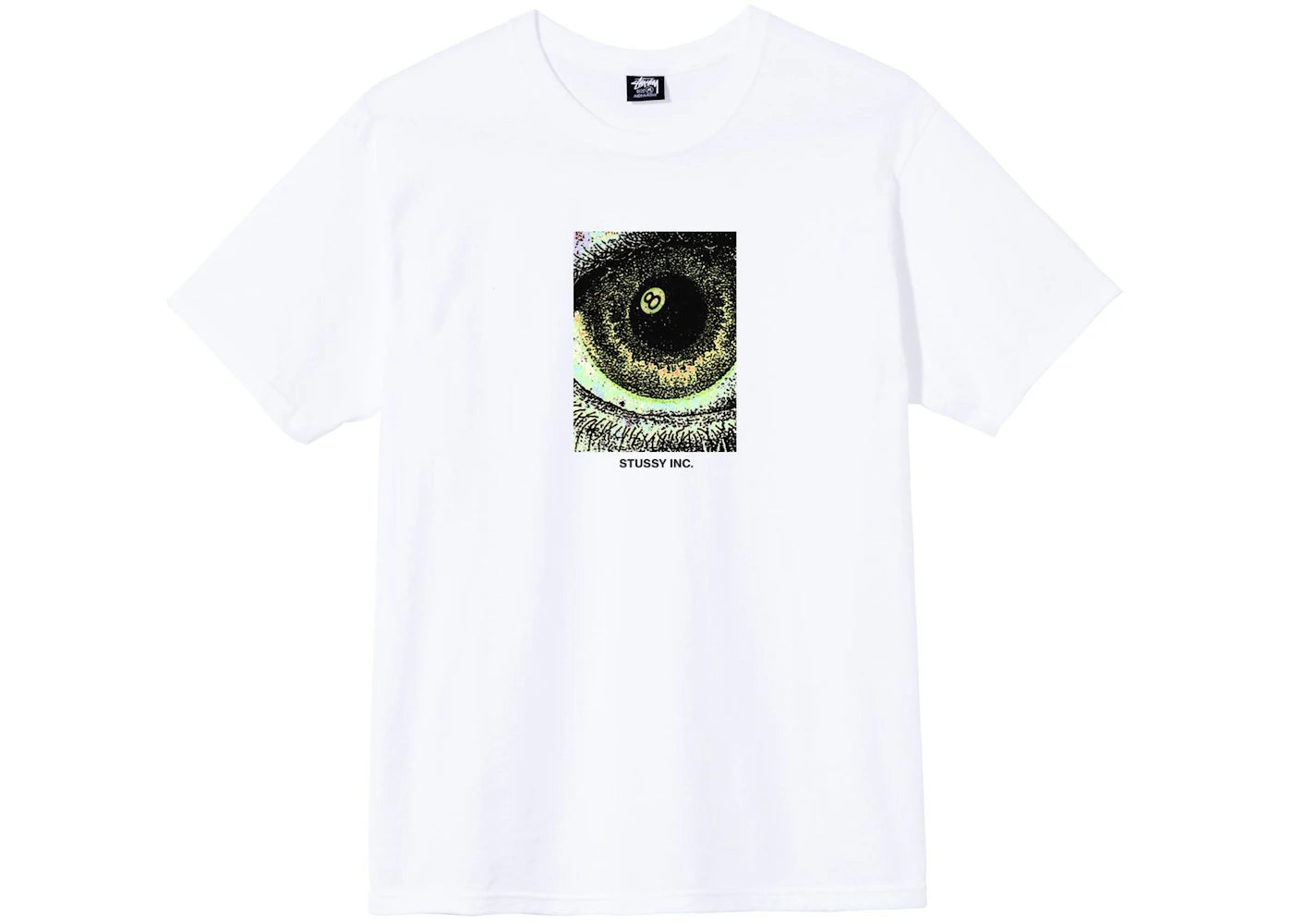 Stussy Acid Eye T-shirt White