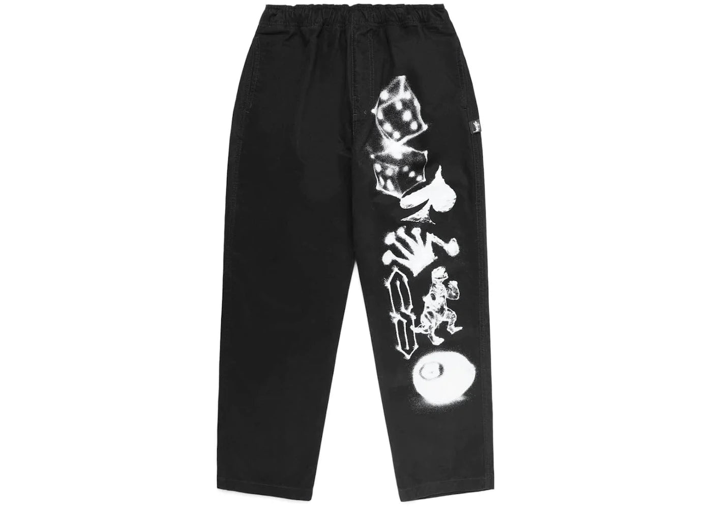 Stussy Airbrush Icon Beach Pant Black