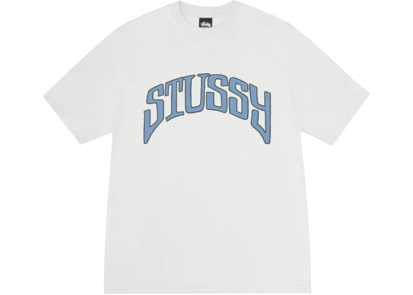 Stussy Arched Pigment Dyed Tee Natural
