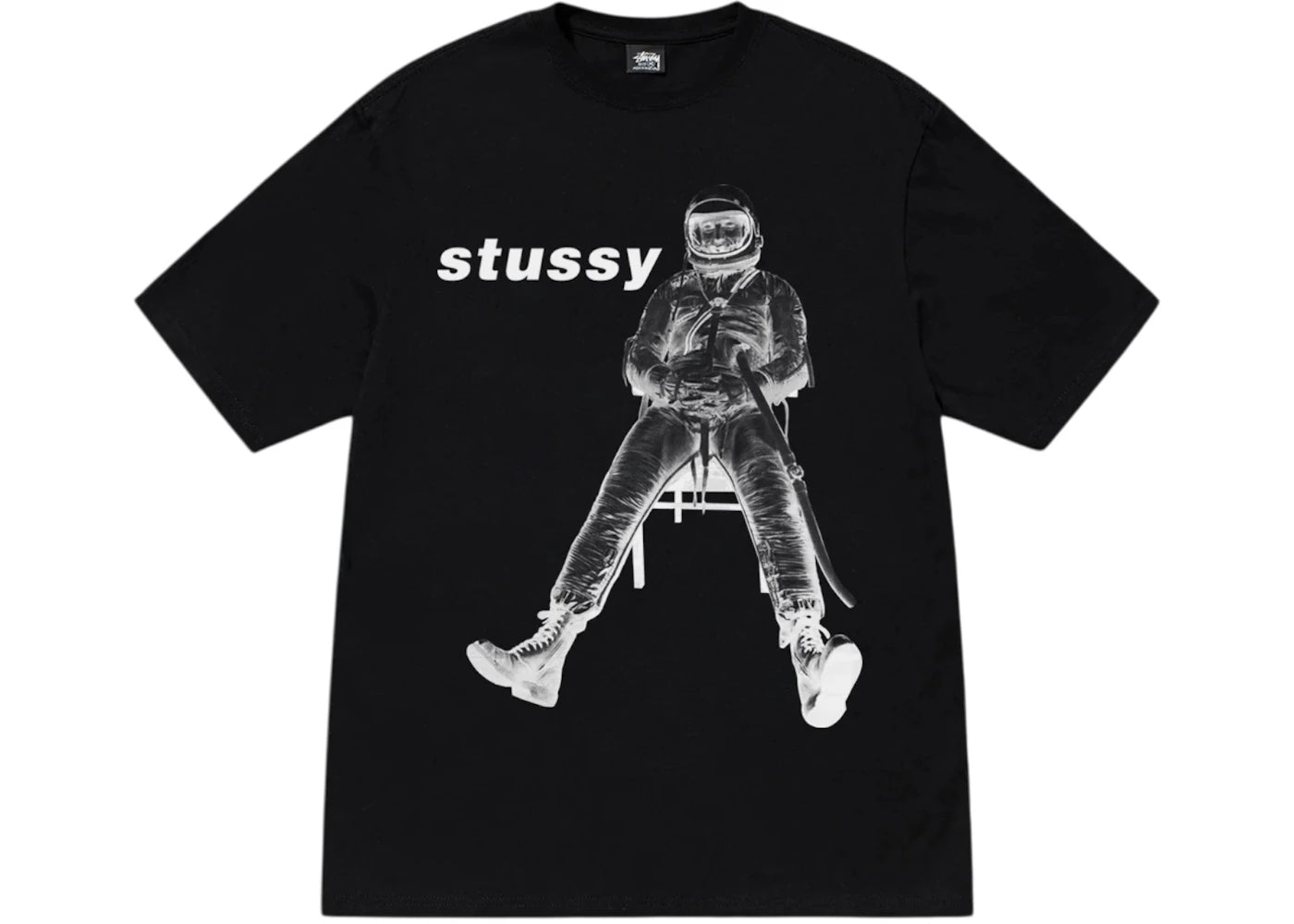 Stussy Astronaut Tee Black