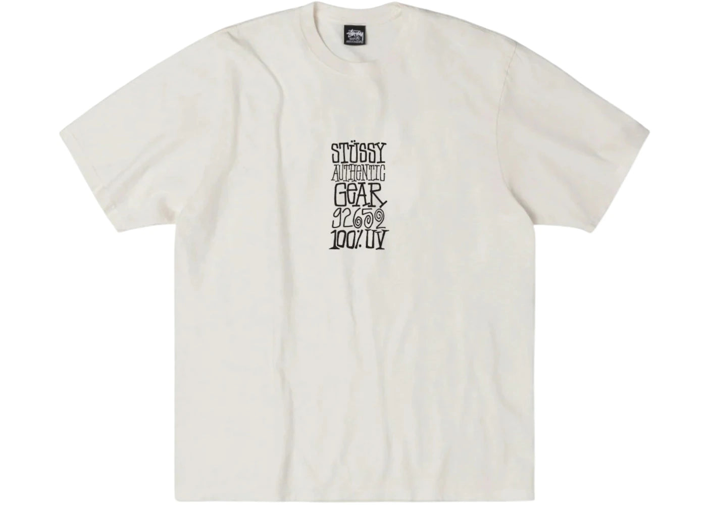 Stussy Authentic Gear Pigment Dyed Tee Natural