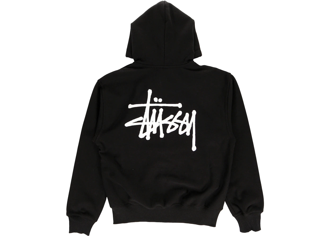 Stussy Basic Zip Hoodie Black
