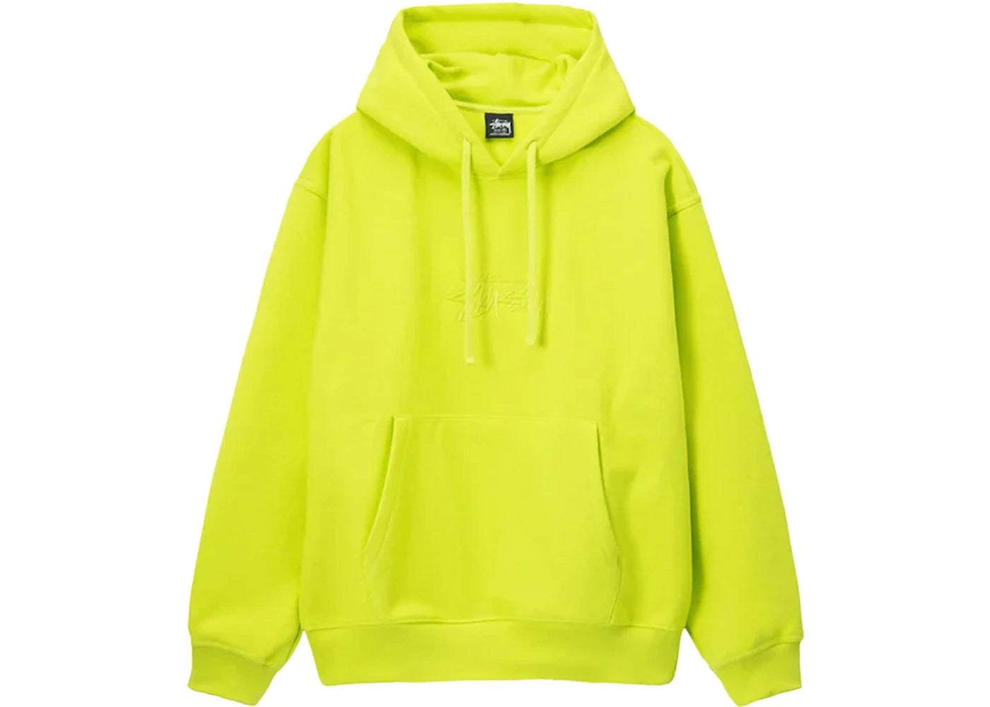 Stussy Back Applique Hoodie Keylime