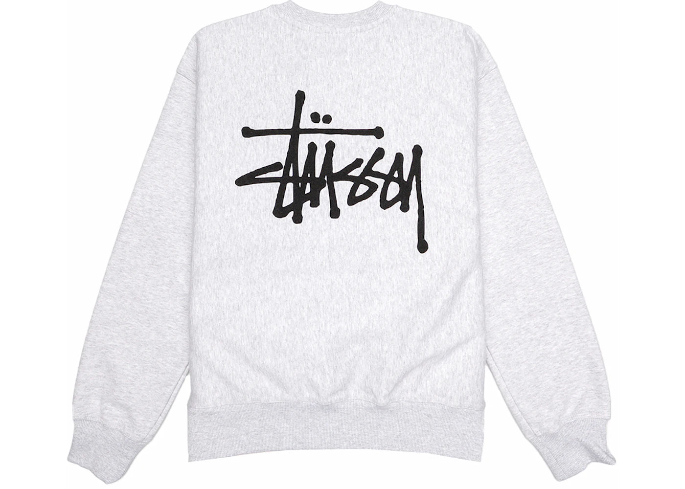 Stussy Basic Crew Ash Heather