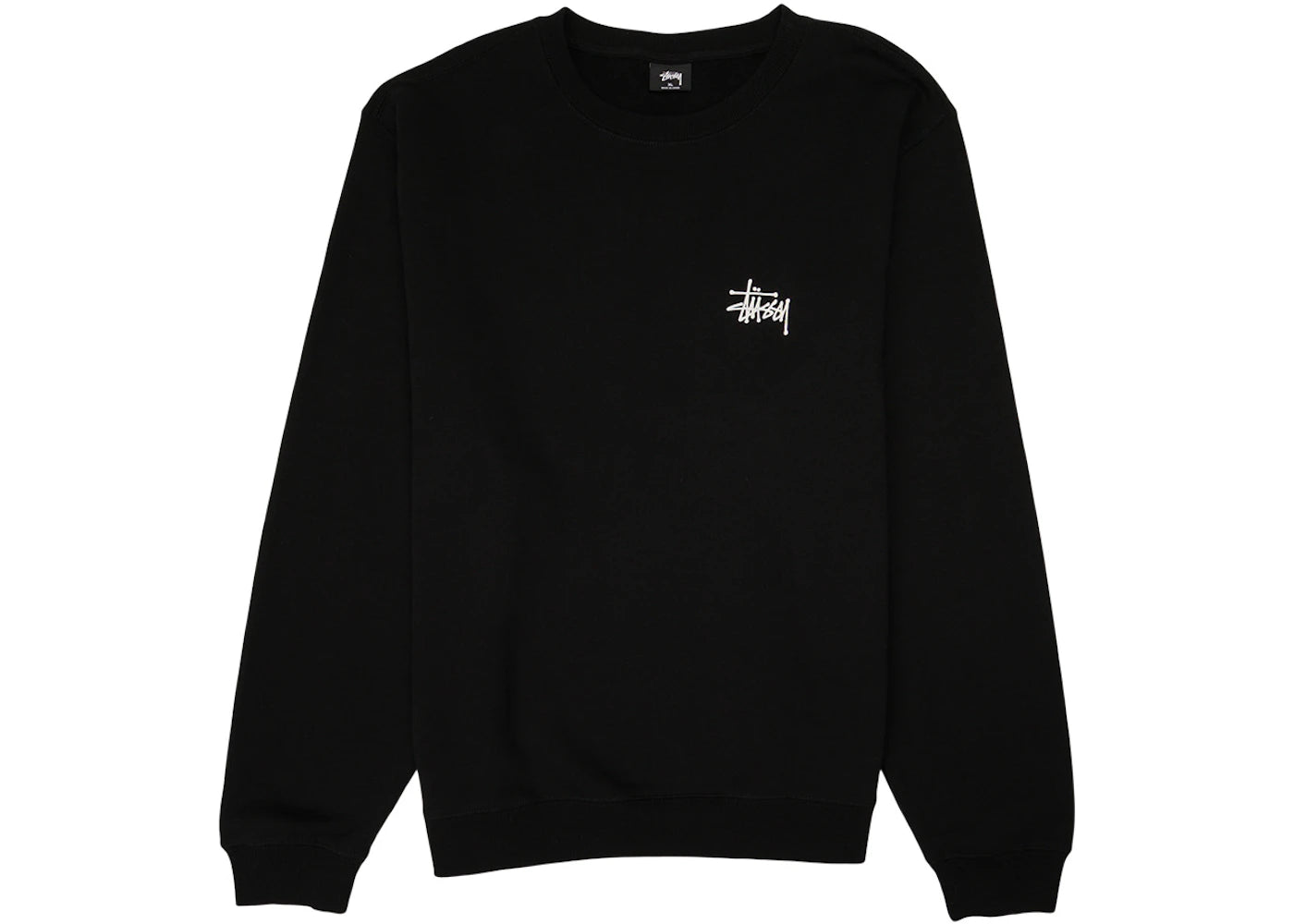 Stussy Basic Crew Black