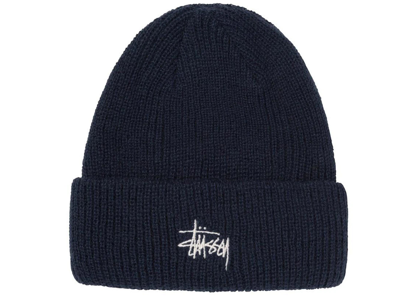 Stussy Basic Cuff Beanie Navy