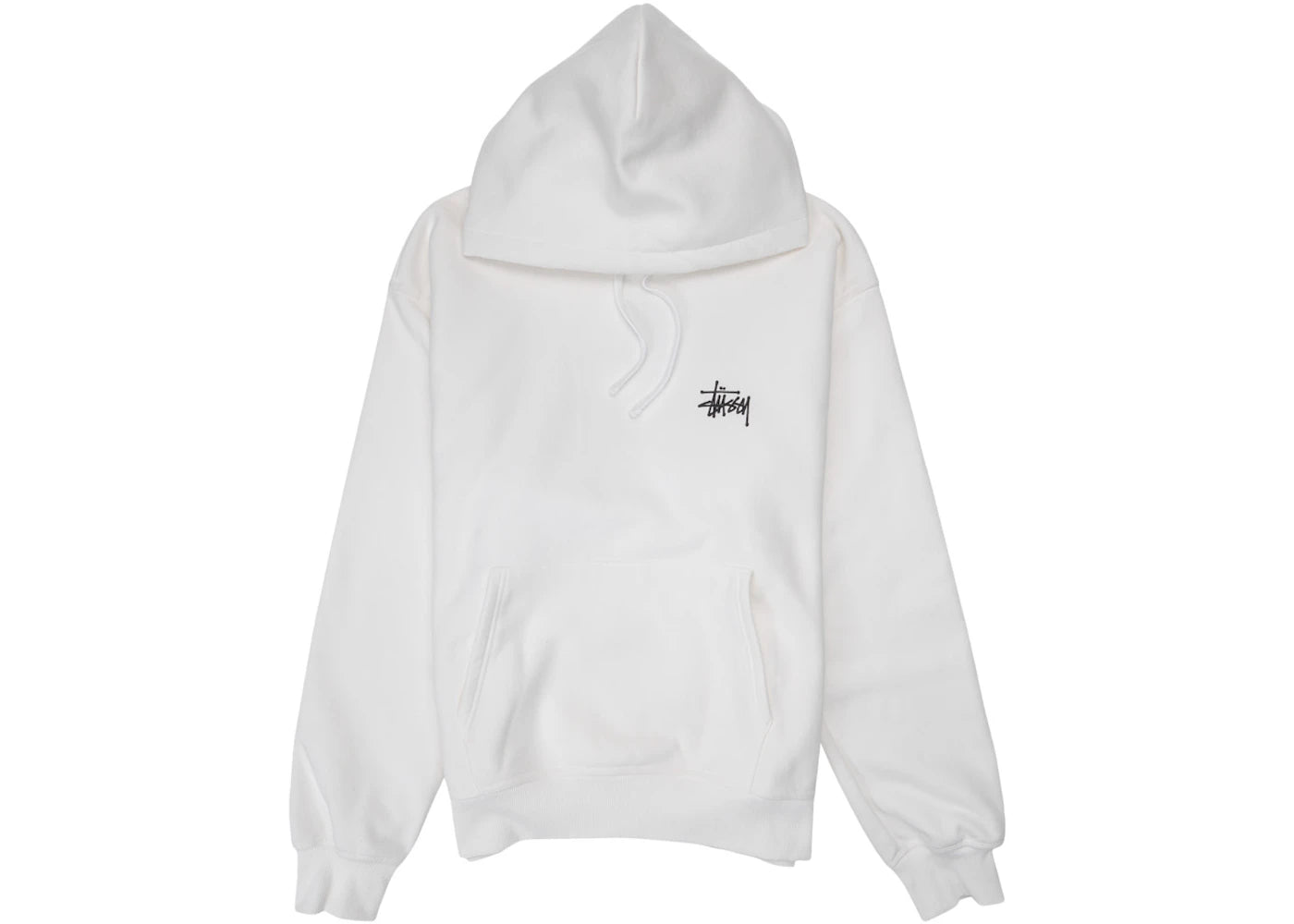 Stussy Basic Hoodie White/Black