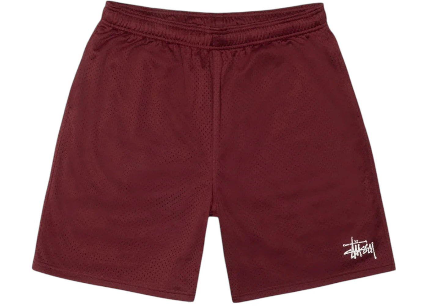 Stussy Basic Mesh Short Dark Red