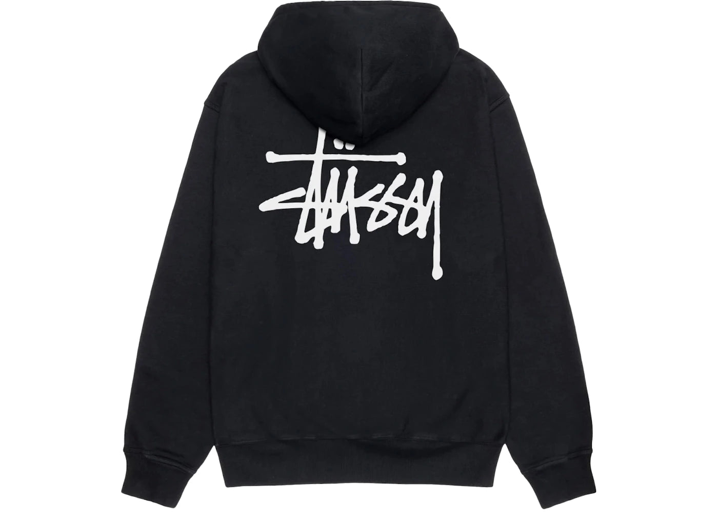 Stussy Basic Pigment Dyed Hoodie Black
