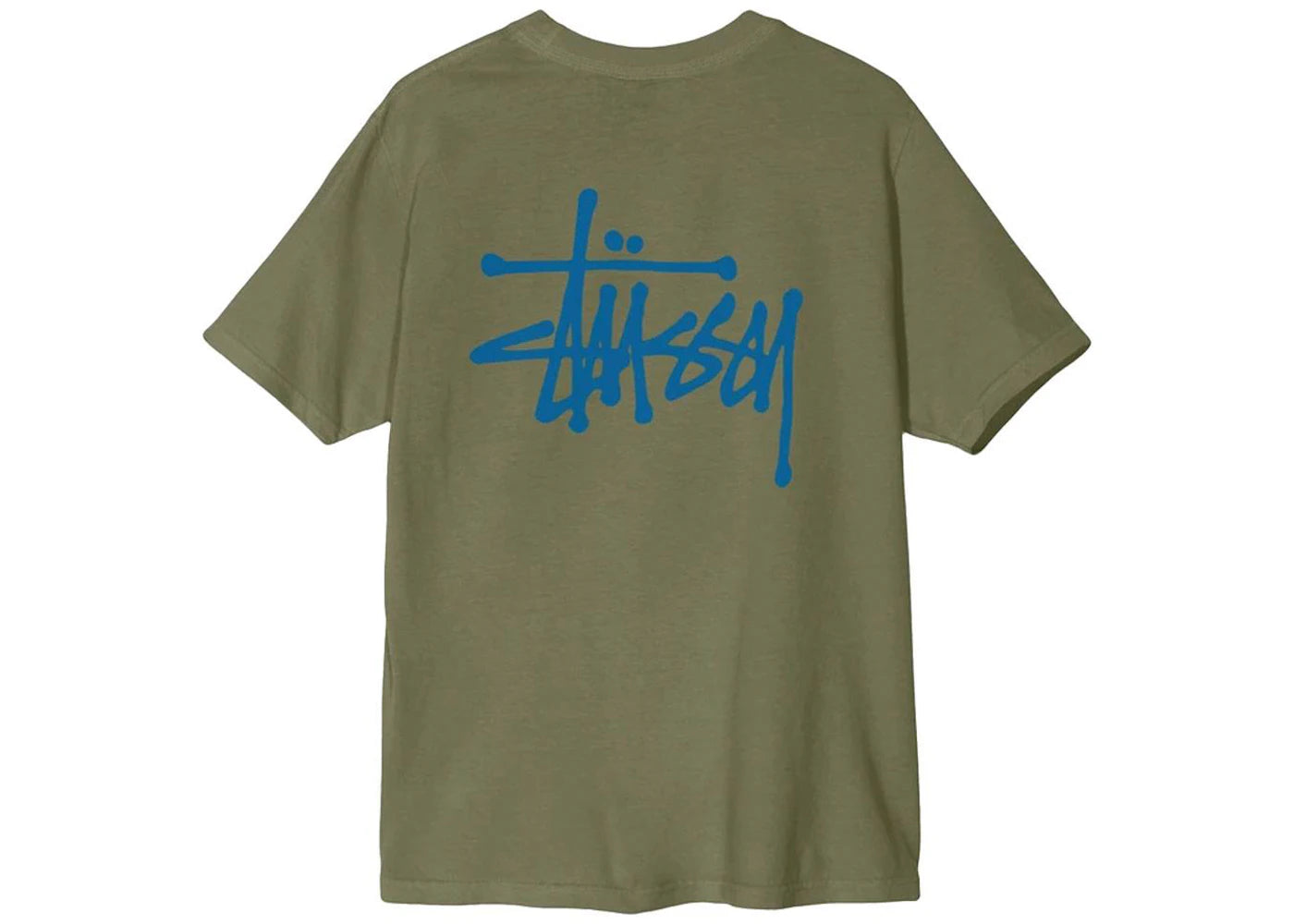 Stussy Basic Pigment Dyed Tee Olive