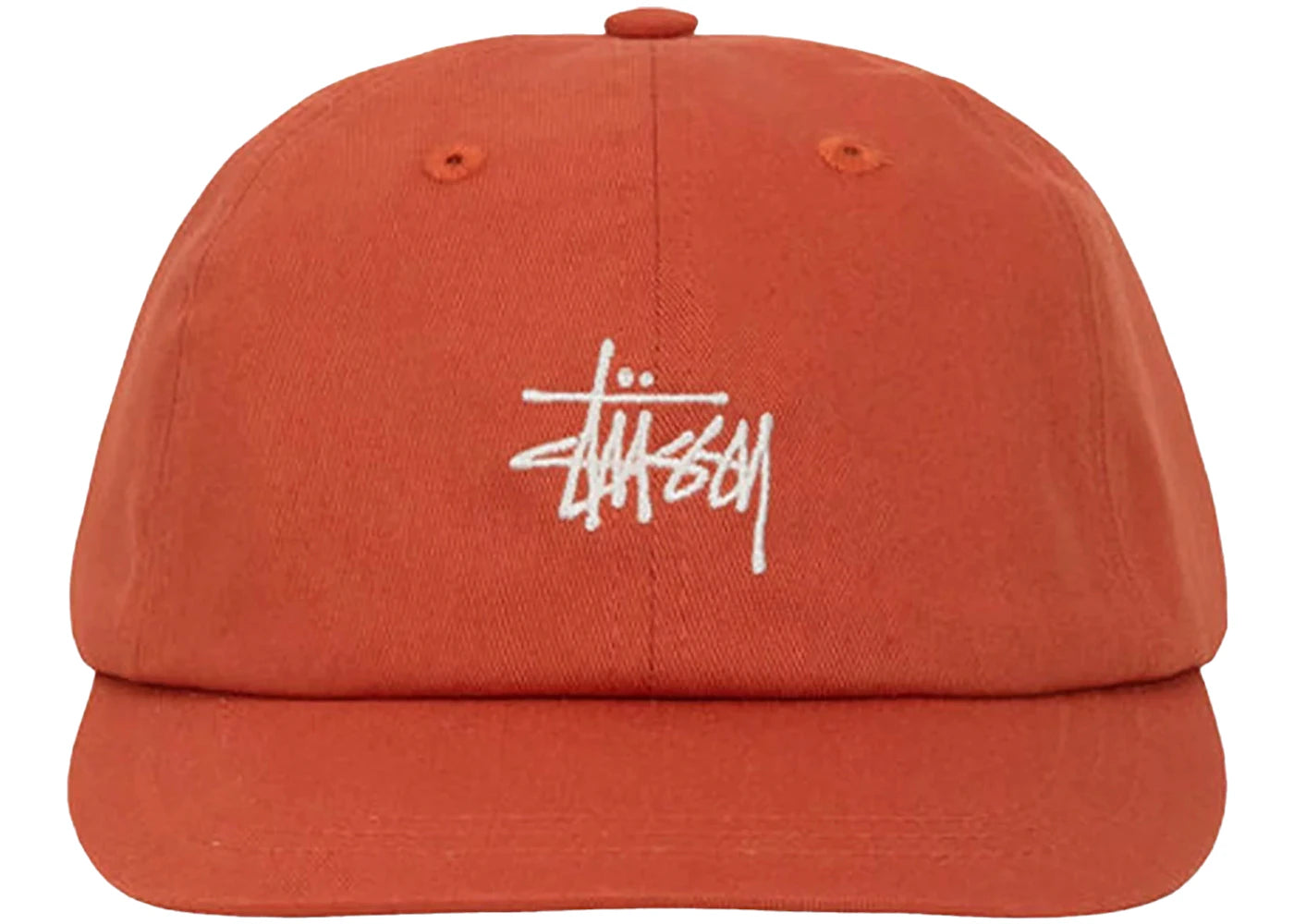 Stussy Basic Stock Low Pro Cap Dusty Orange
