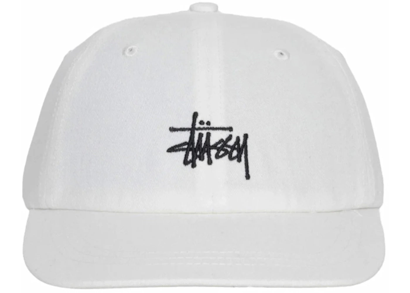 Stussy Basic Stock Low Pro Strapback Cap Natural