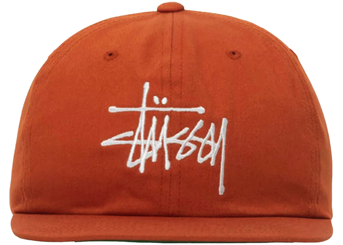 Stussy Basic Strapback Cap Dark Orange