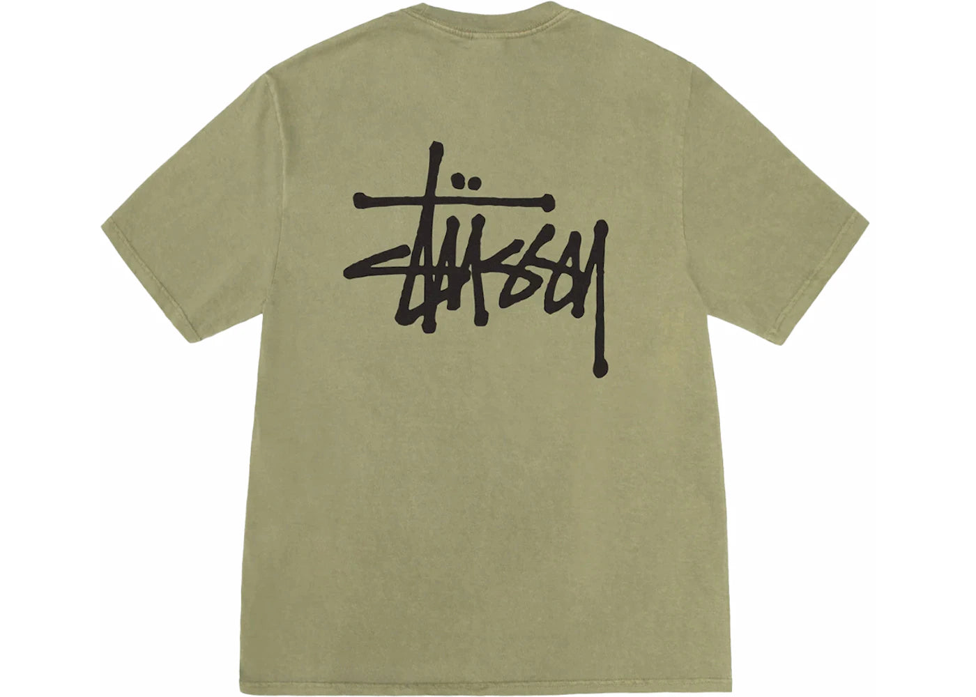 Stussy Basic Pigment Dyed T-shirt Olive