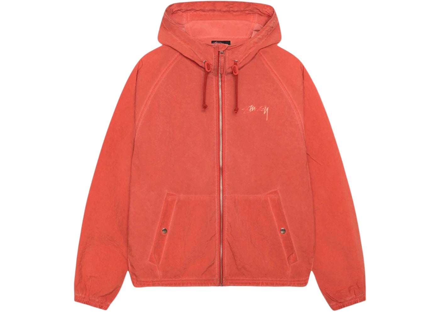 Stussy Beach Garment Dyed Shell Red
