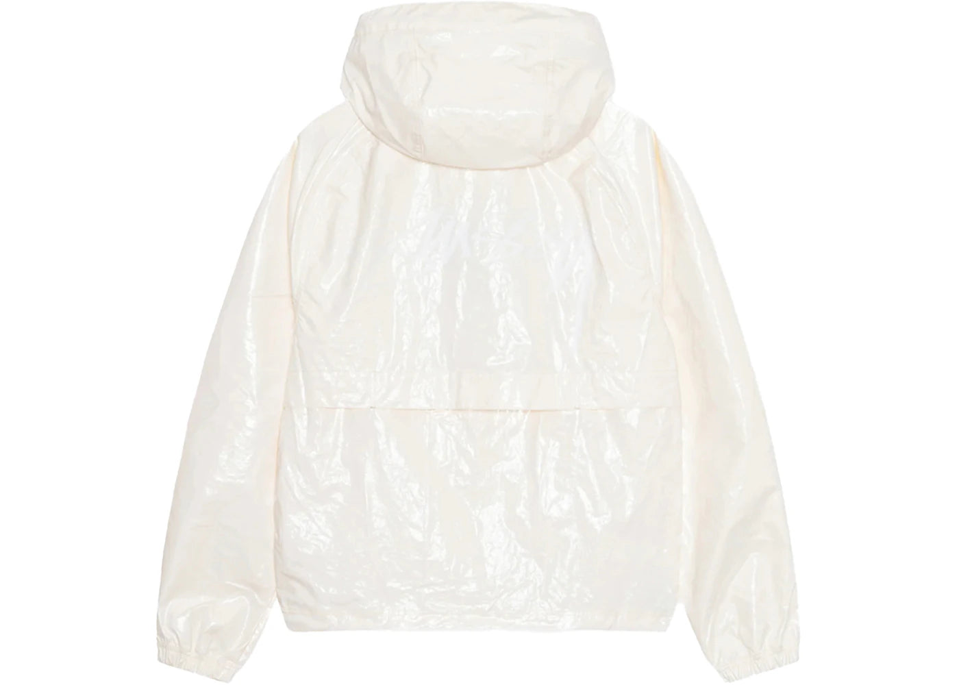 Stussy Beach Shell Coated Ripstop Jacket Bone