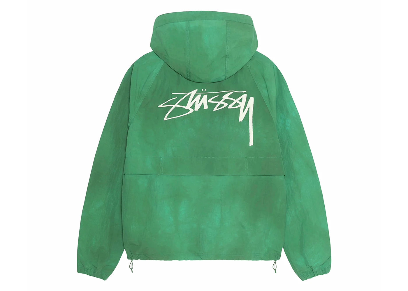 Stussy Beach Wave Dye Shell Jacket Pine