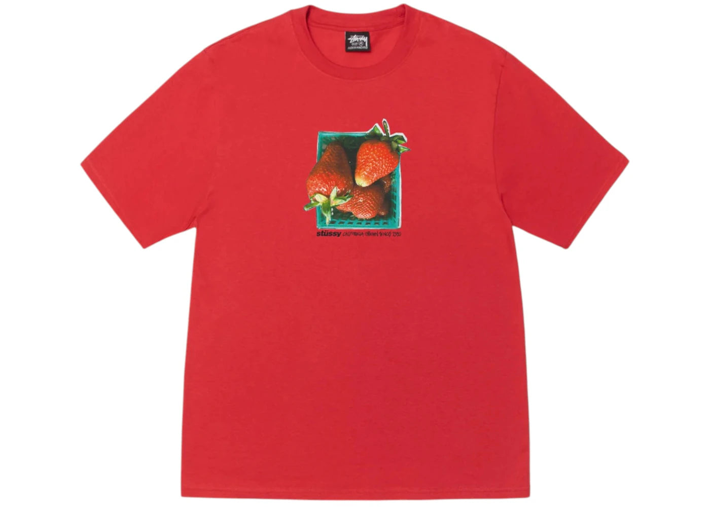Stussy Berries Tee Cayenne