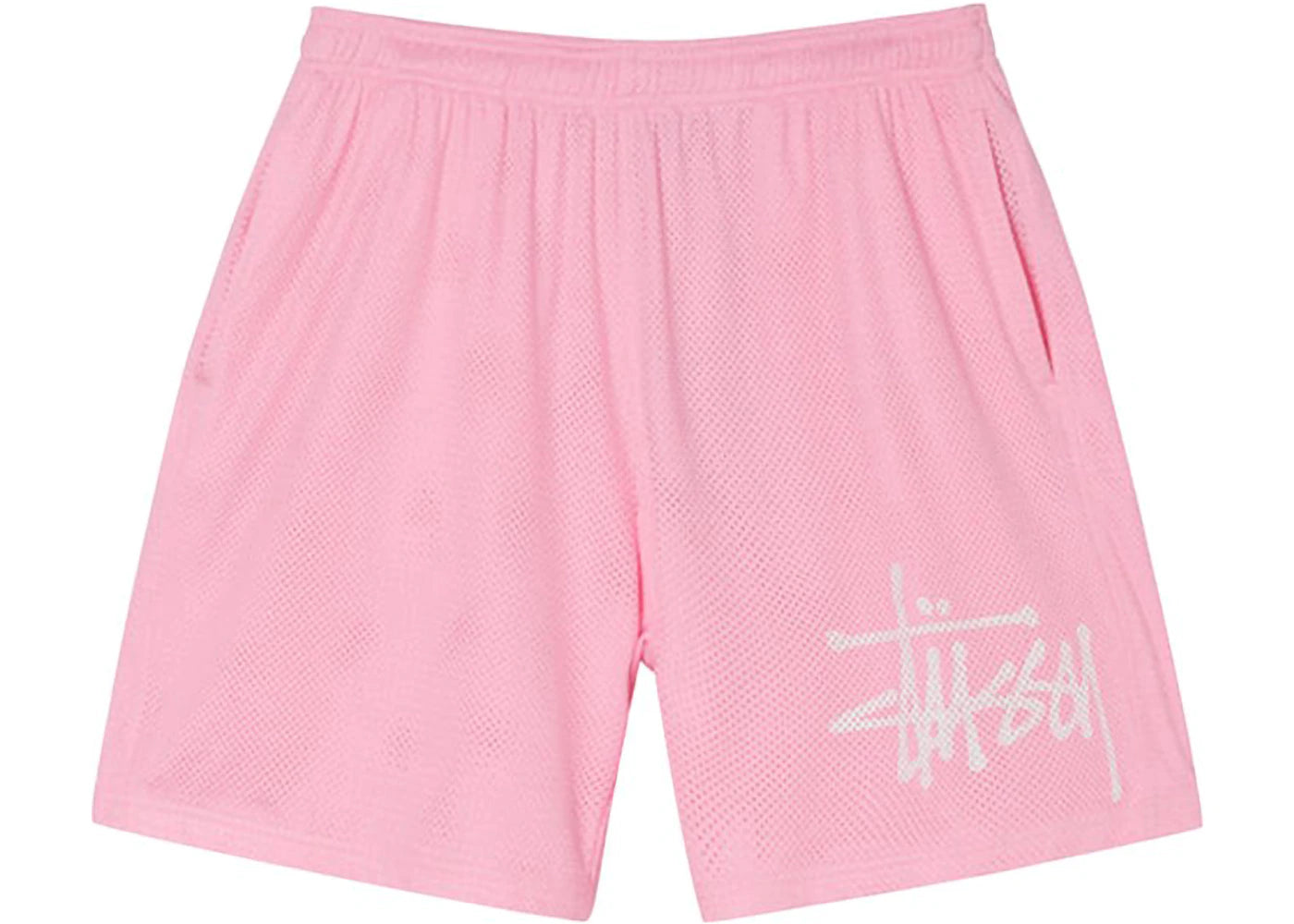 Stussy Big Basic Mesh Short Pink