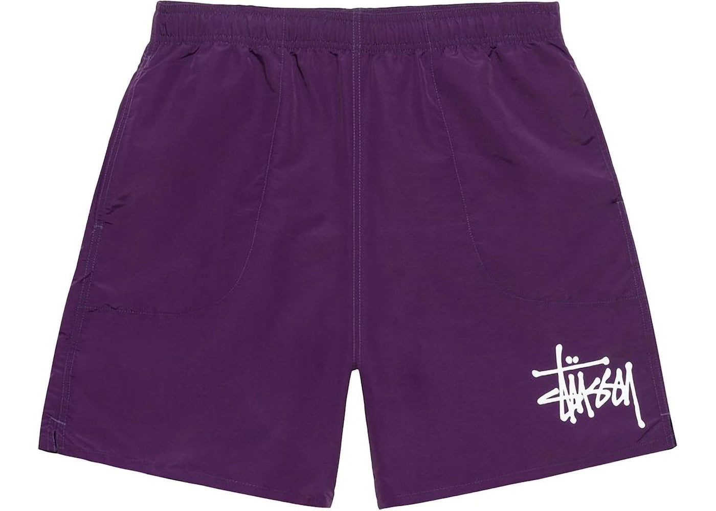Stussy Big Basic Water Short Plum