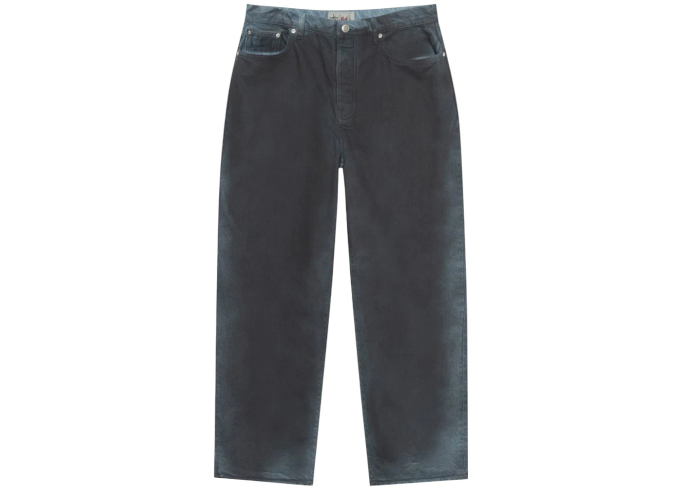 Stussy Big Ol Spray Dye Jeans Blue