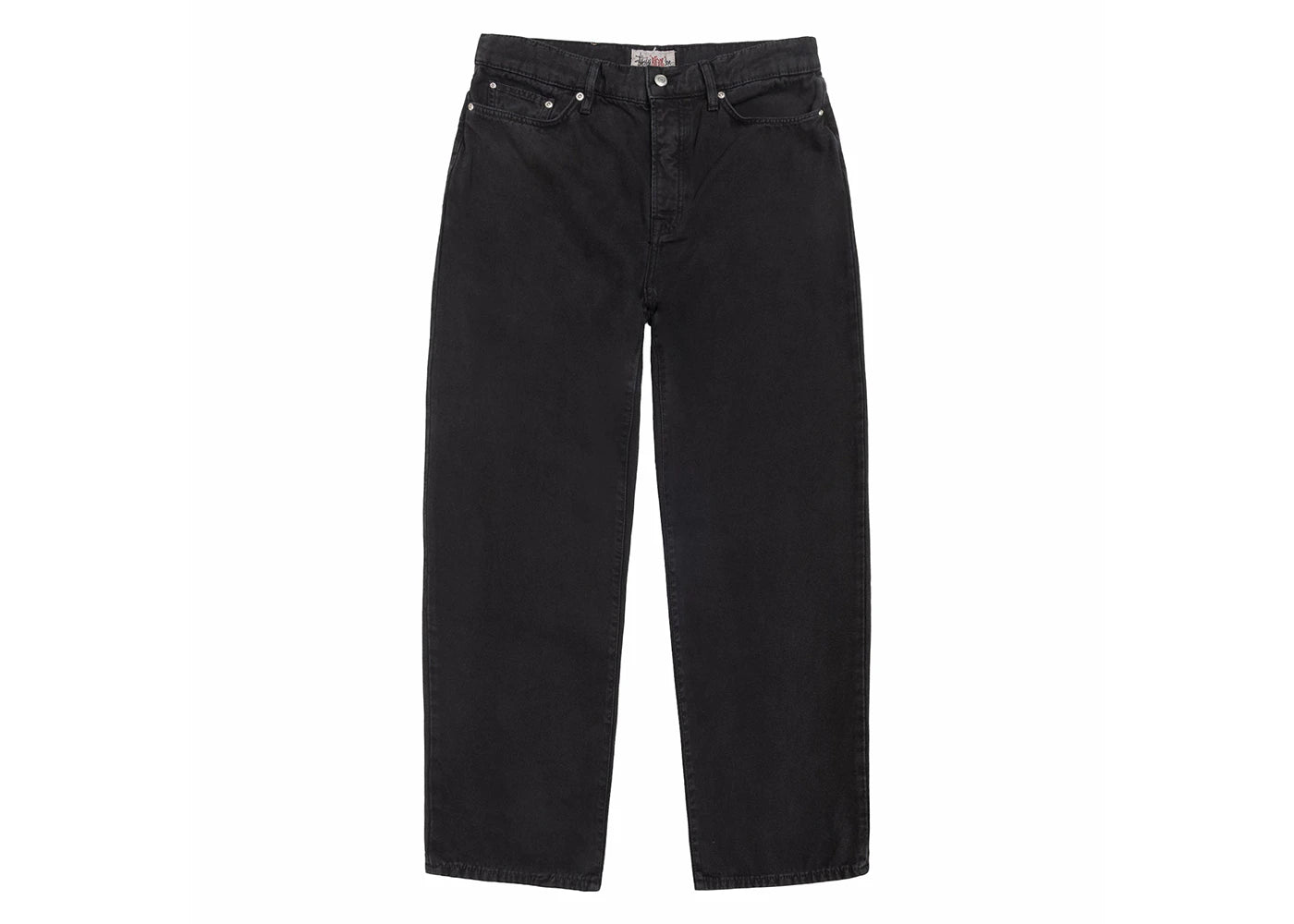 Stussy Big Ol' Washed Canvas Jean Washed Black