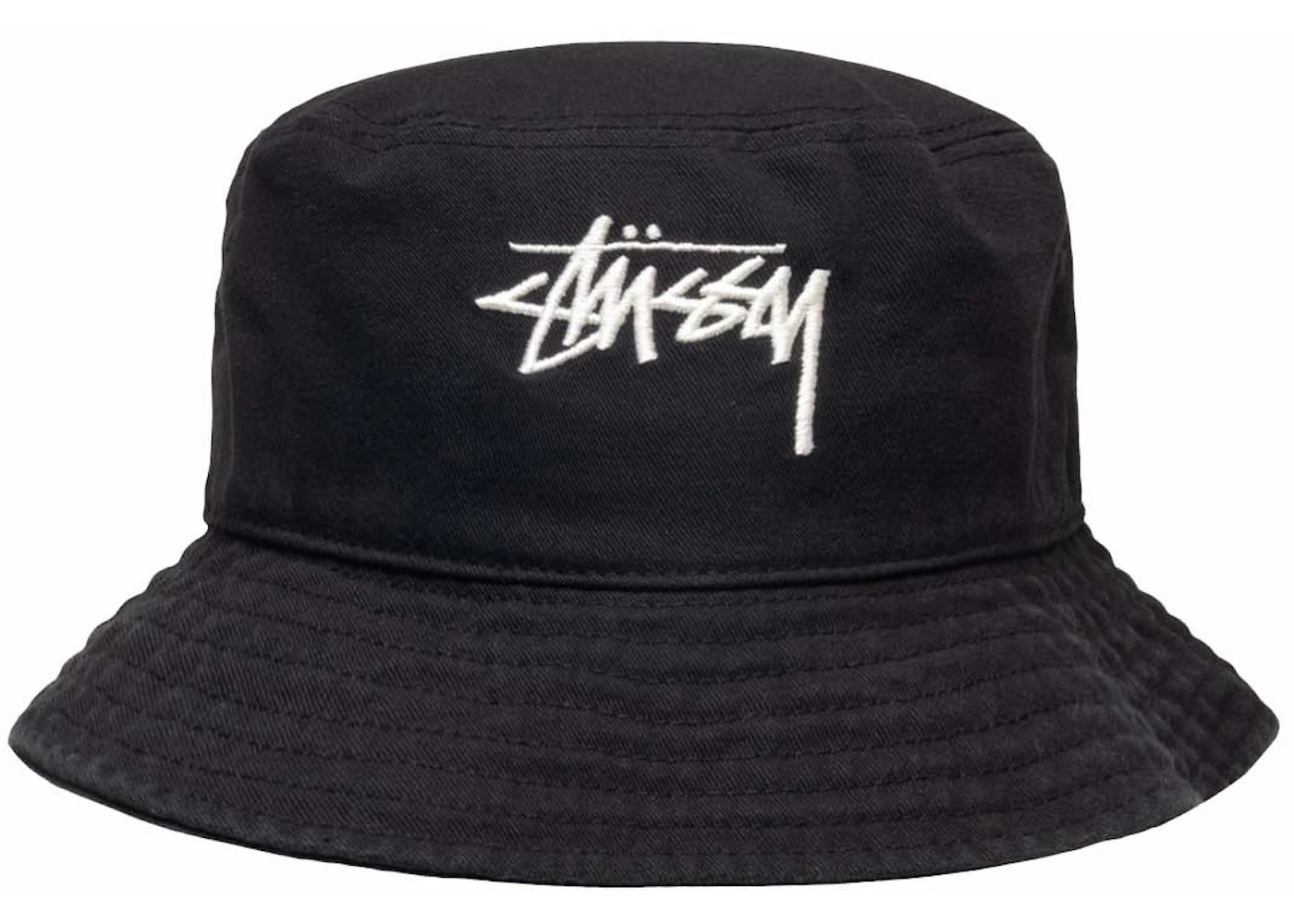 Stussy Big Stock Bucket Hat Black