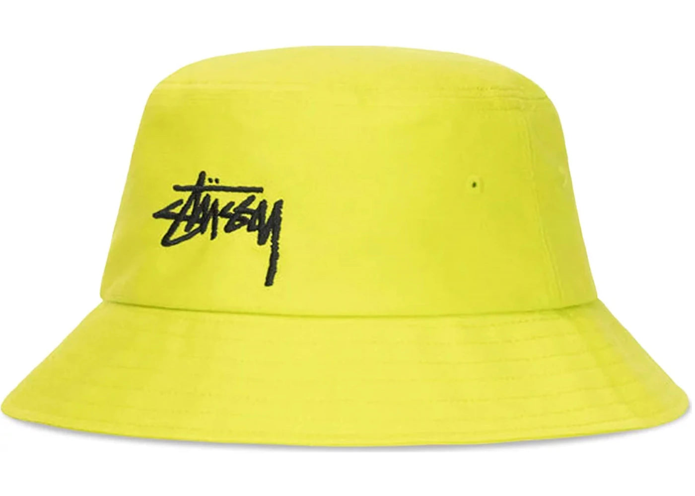 Stussy Big Stock Bucket Hat Lime