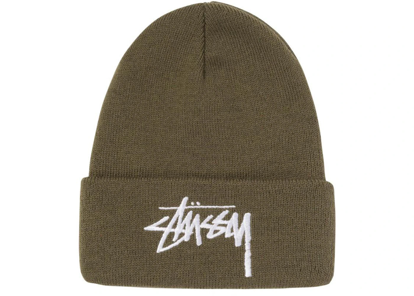 Stussy Big Stock Cuff Beanie Olive