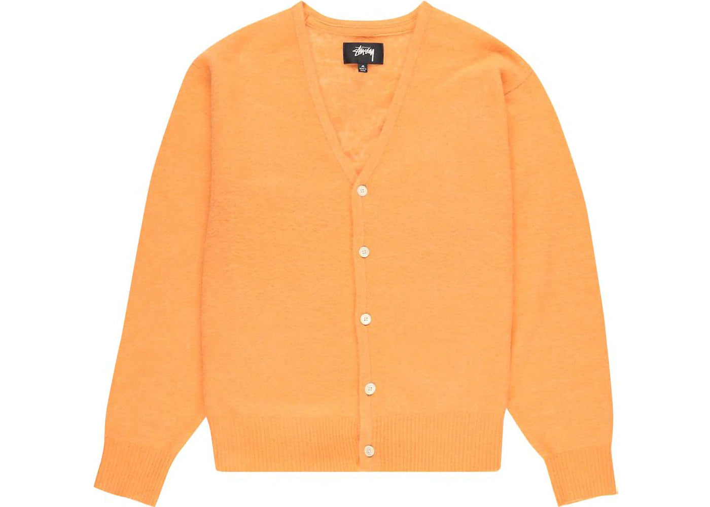 Stussy Brushed Cardigan Peach