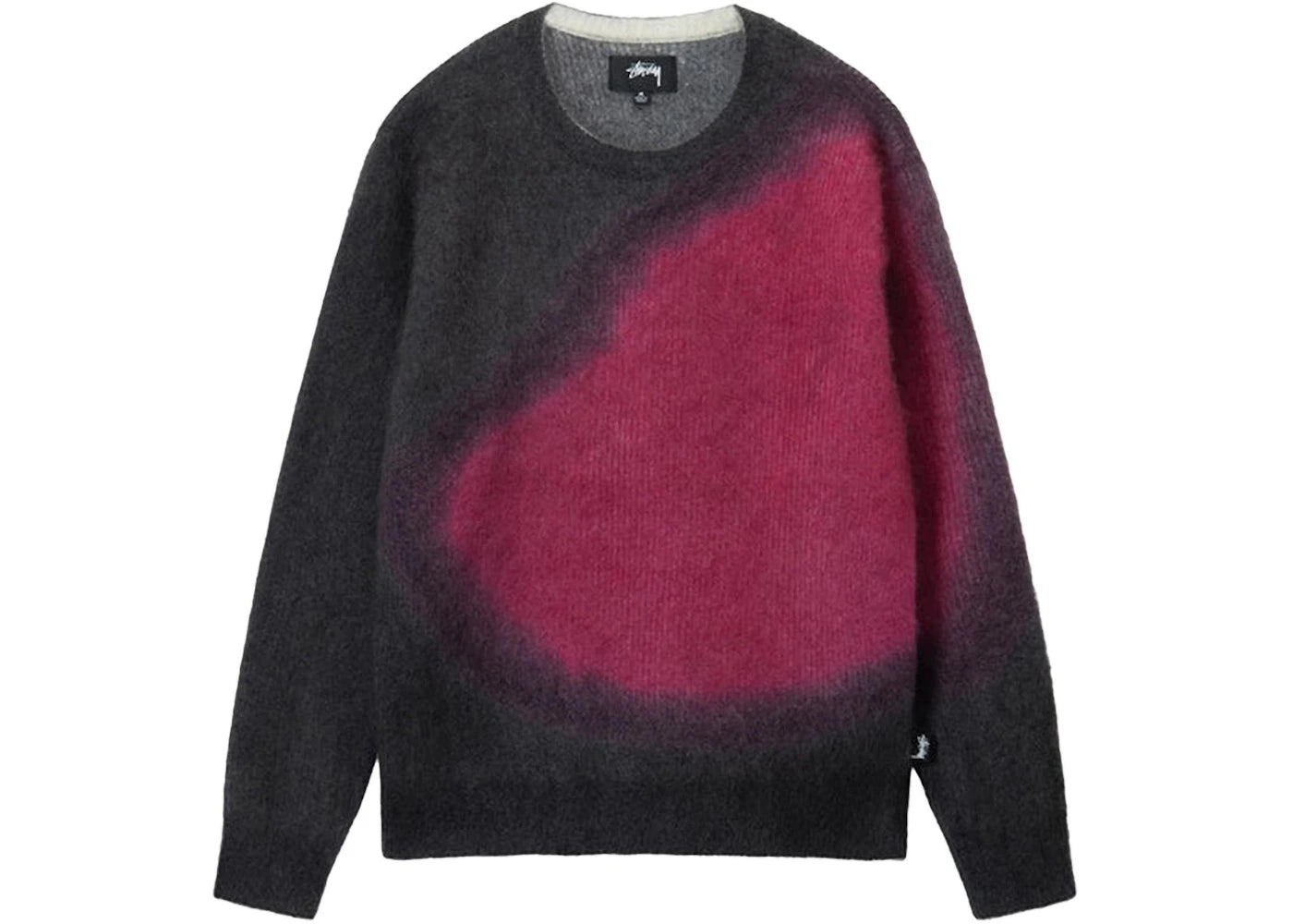 Stussy Brushed Dot Sweater Black