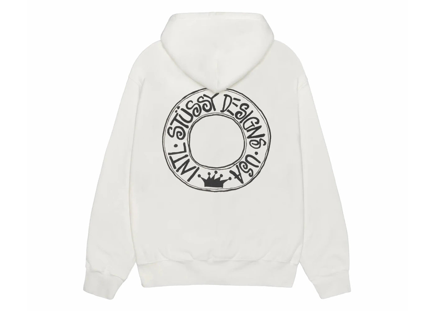 Stussy Buana Pigment Dyed Hoodie Natural