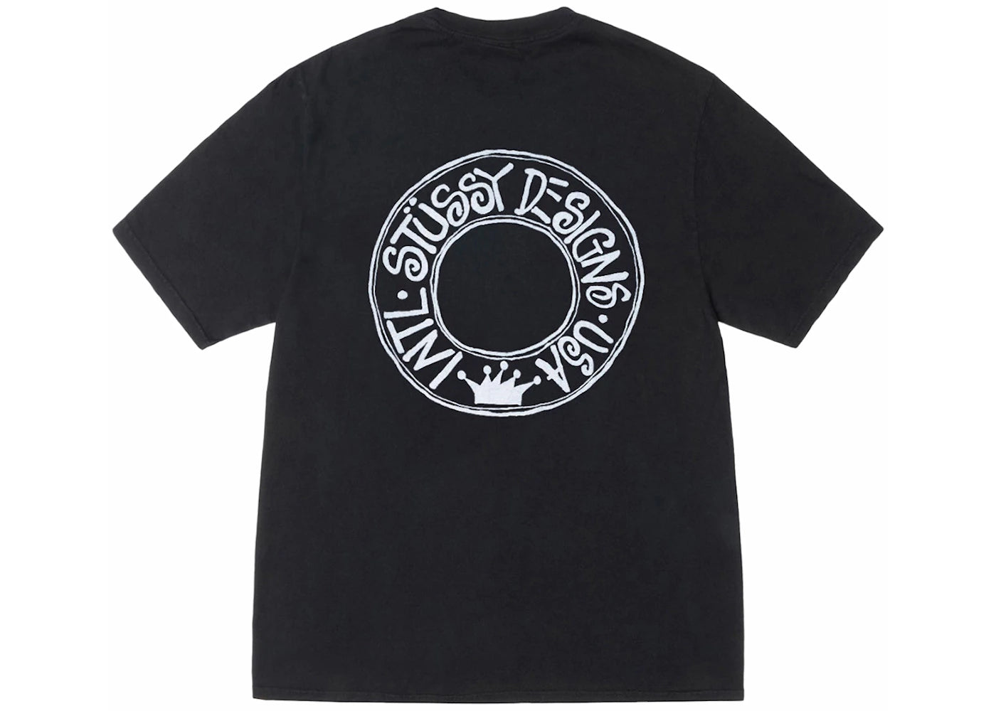 Stussy Buana Pigment Dyed Tee Black