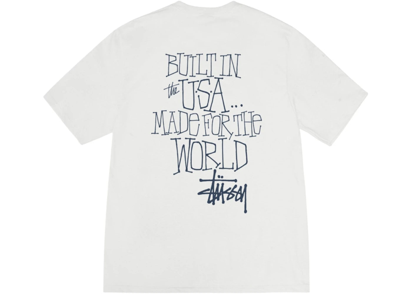 Stussy Built In USA Pigment Dyed Tee Natural