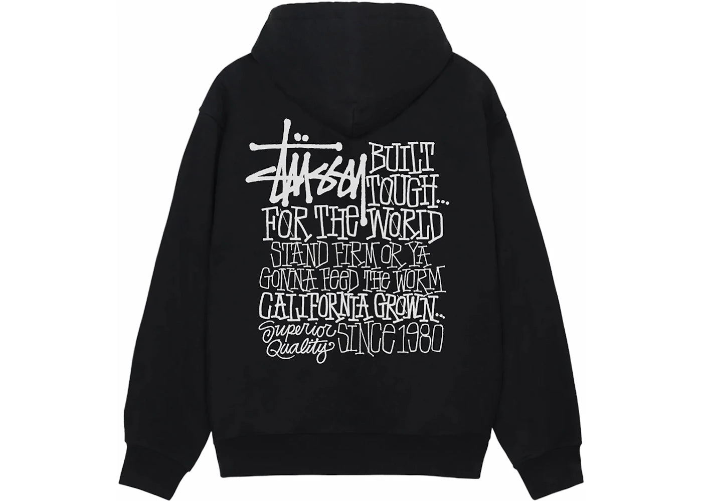 Stussy California Grown Hoodie Black