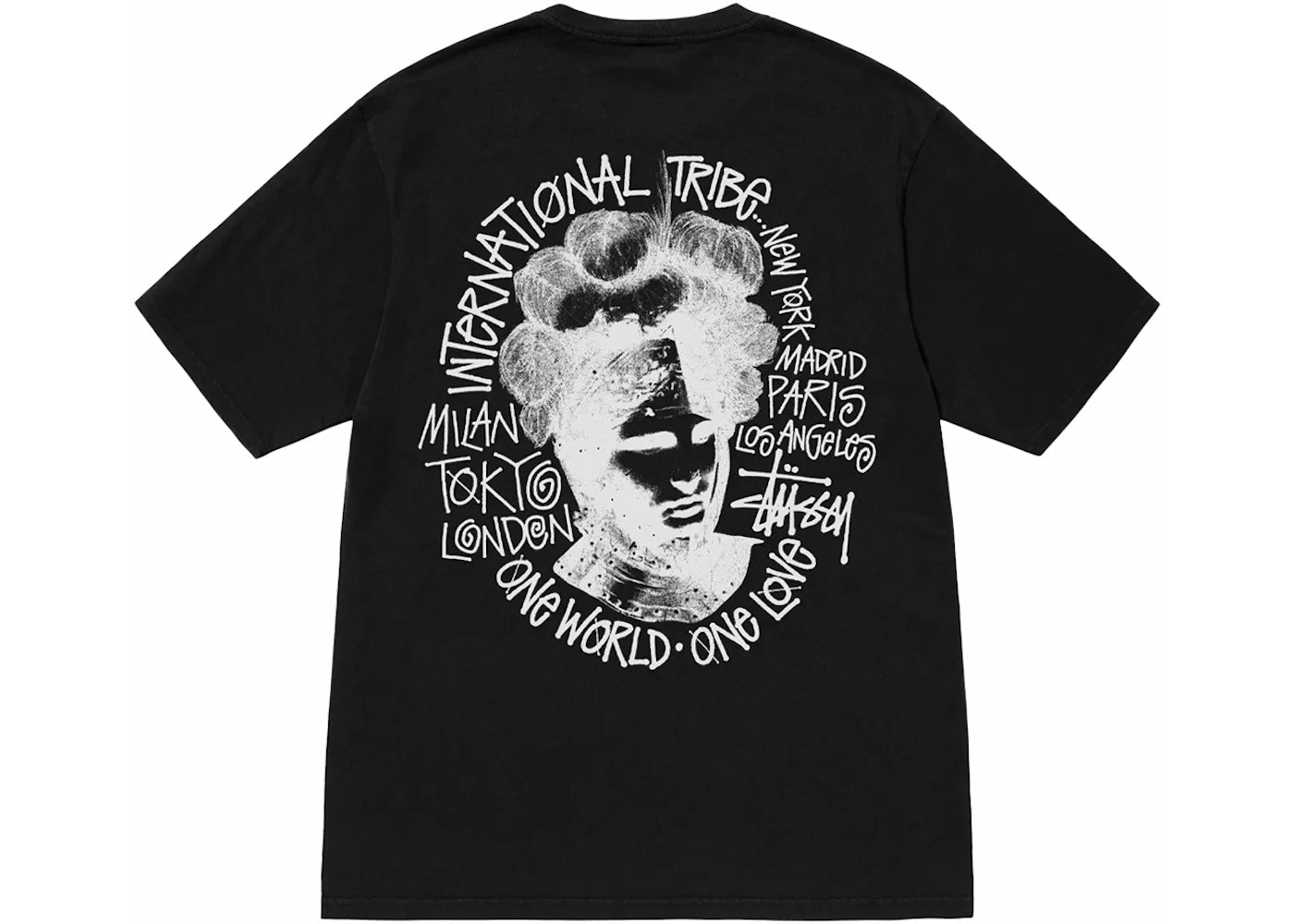 Stussy Camelot Pigment Dyed T-shirt Black