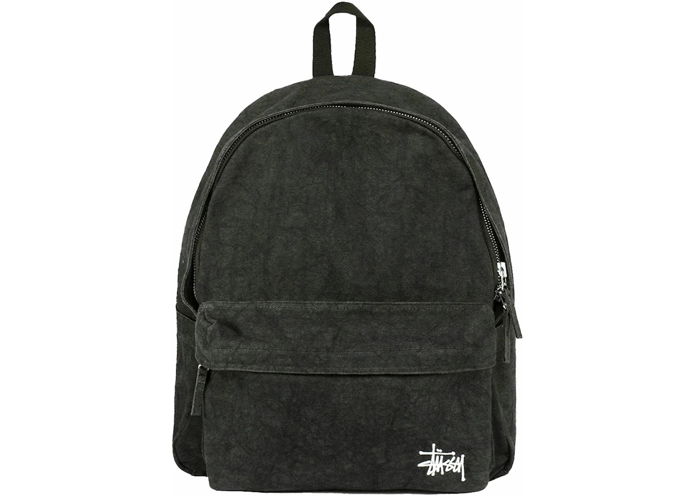 Stussy Canvas Backpack Washed Black