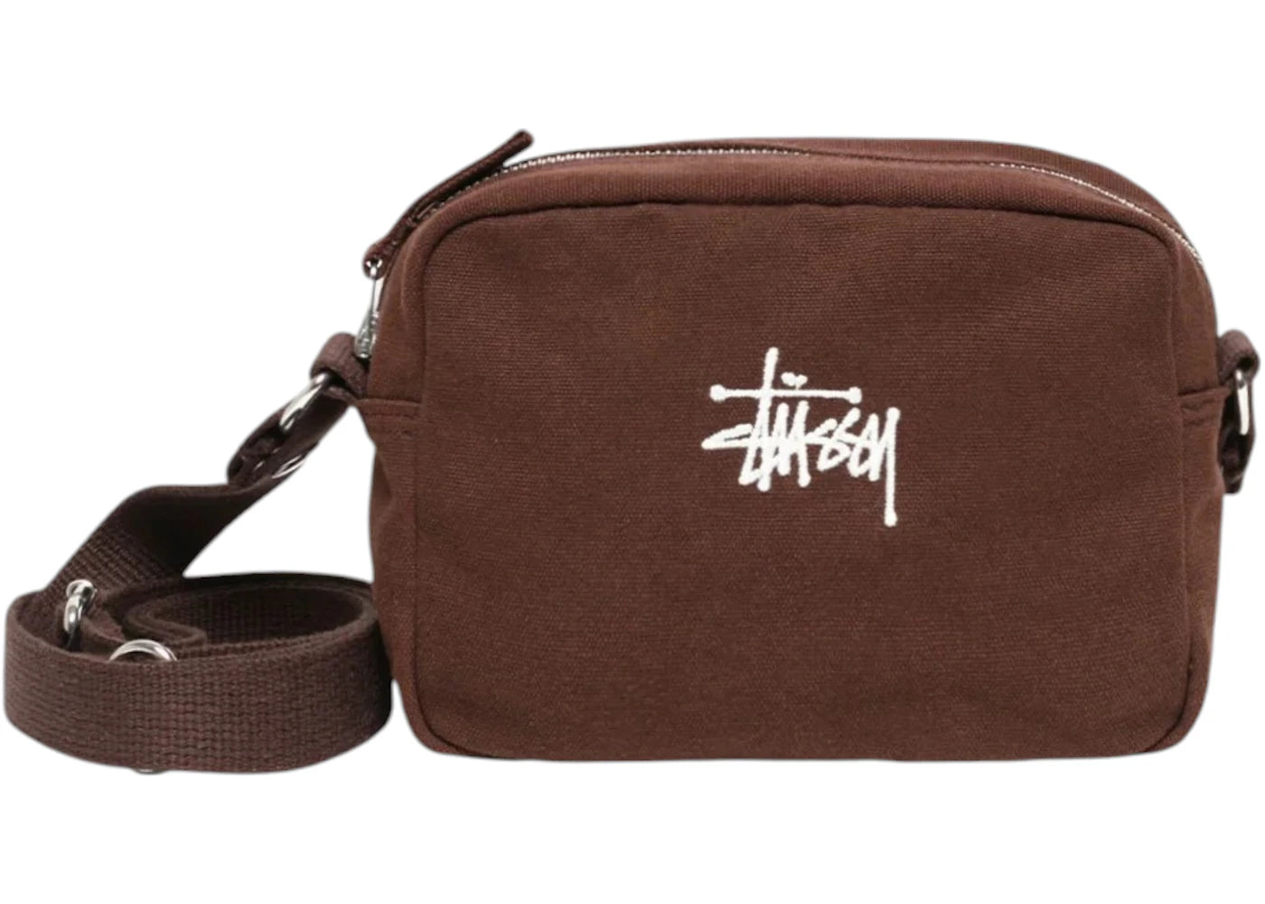 Stussy Canvas Pouch Brown