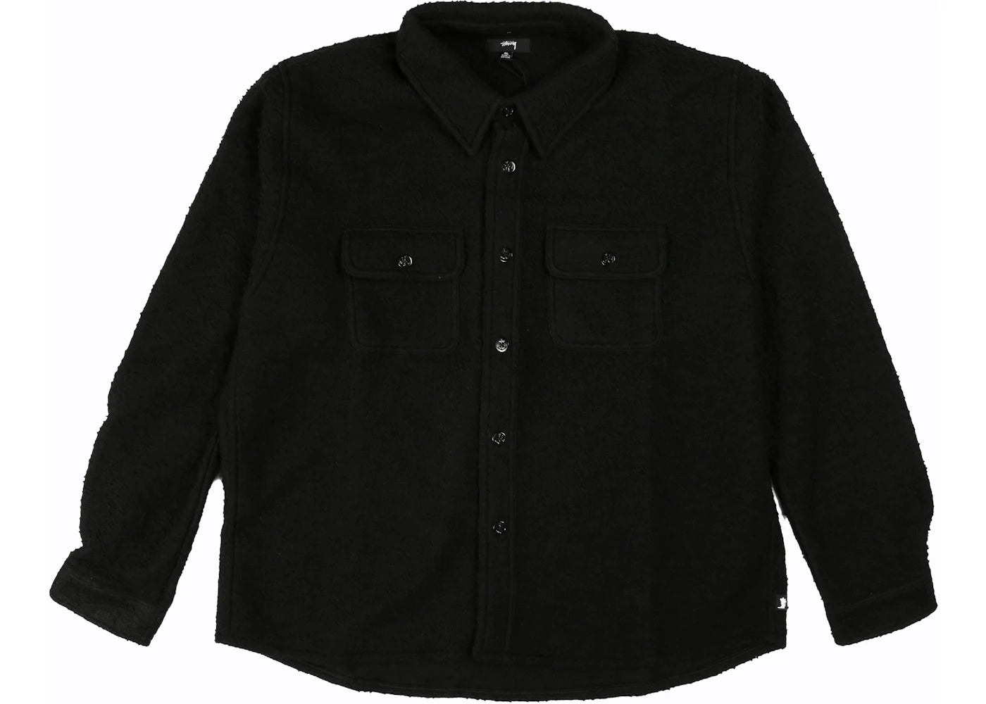 Stussy Casentino Wool CPO Shirt Black