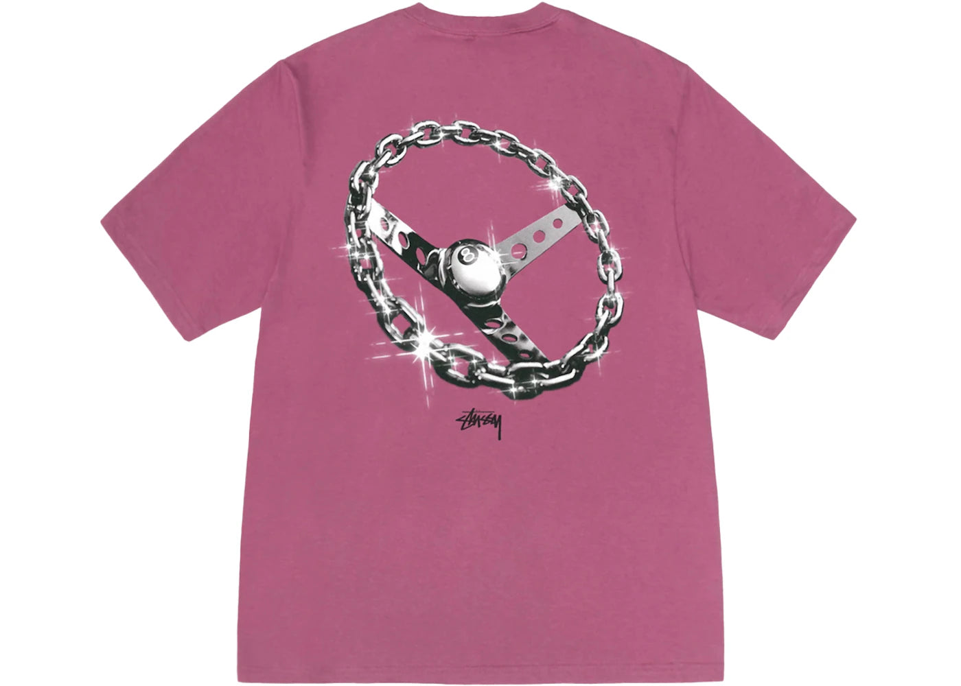 Stussy Chain-Link T-shirt Berry