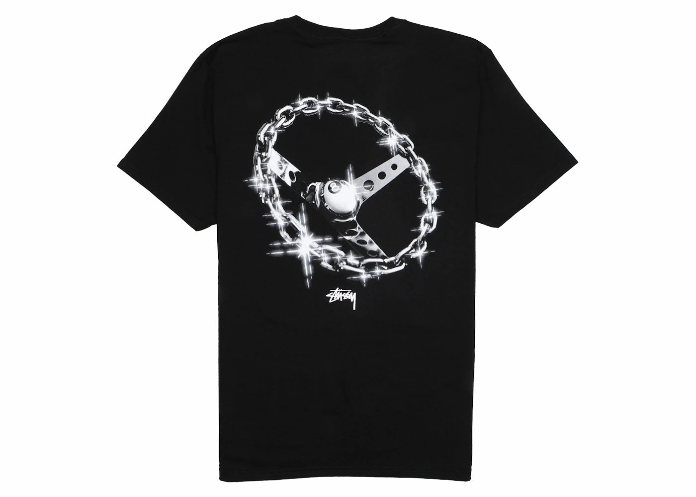 Stussy Chain-Link T-shirt Black