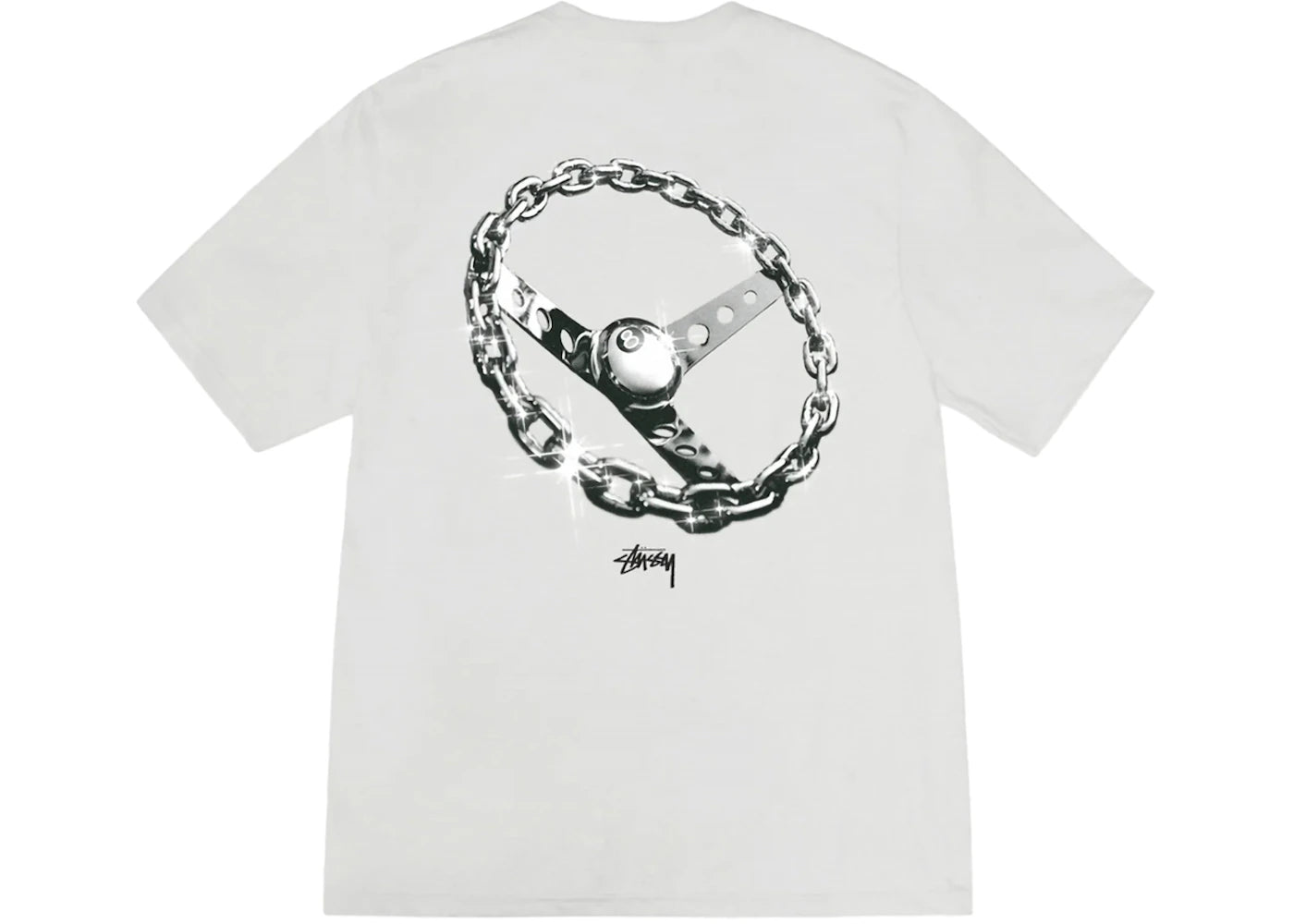 Stussy Chain-Link T-shirt Fog