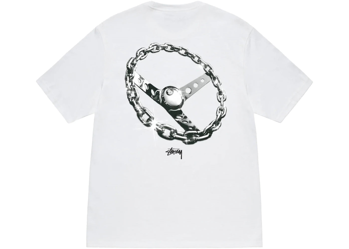 Stussy Chain-Link T-shirt White