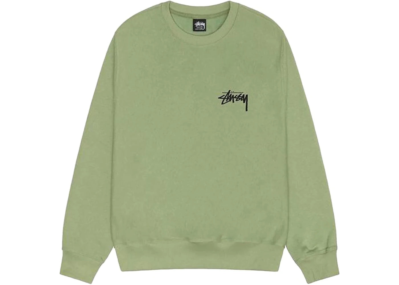Stussy Classic Dot Crew Moss