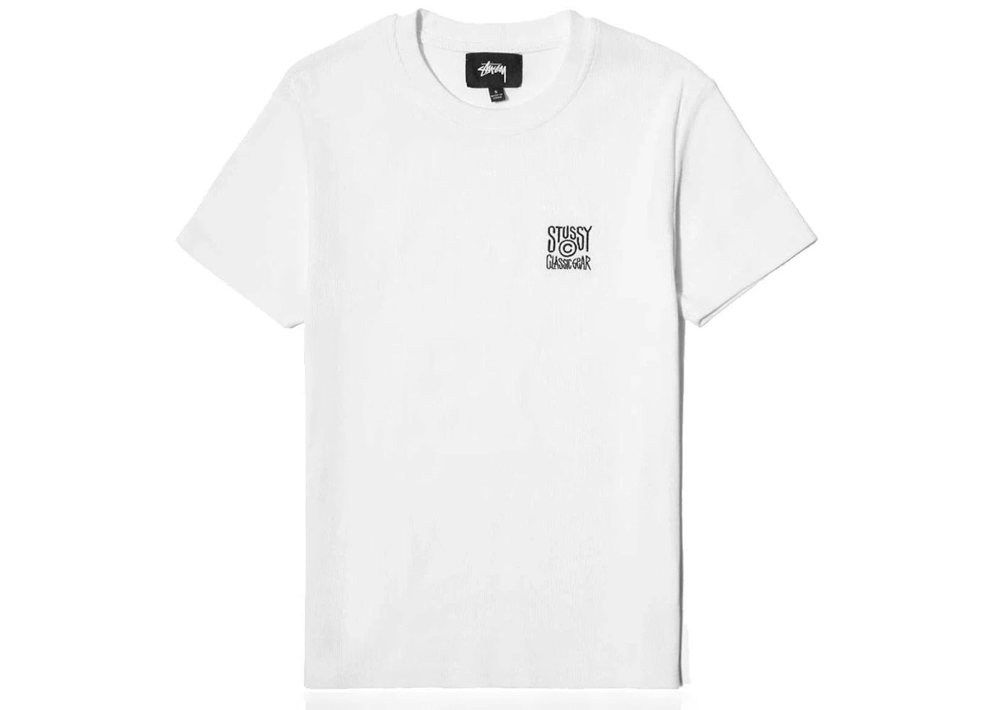 Stussy Classic Rib Tee White