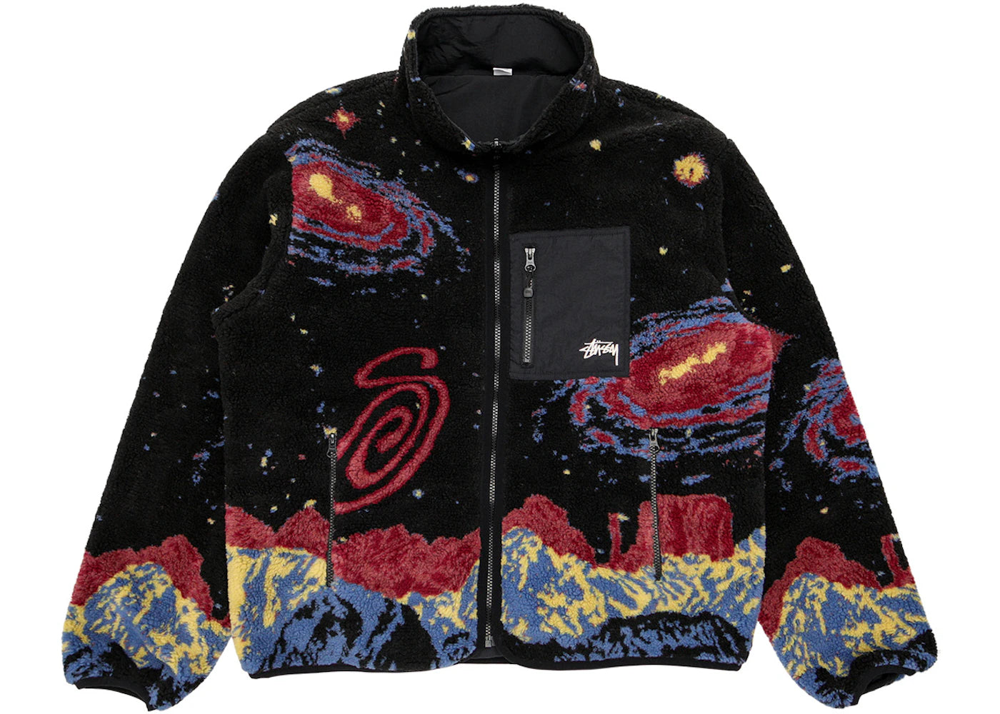 Stussy Cosmos Reversible Jacket Black/Multi