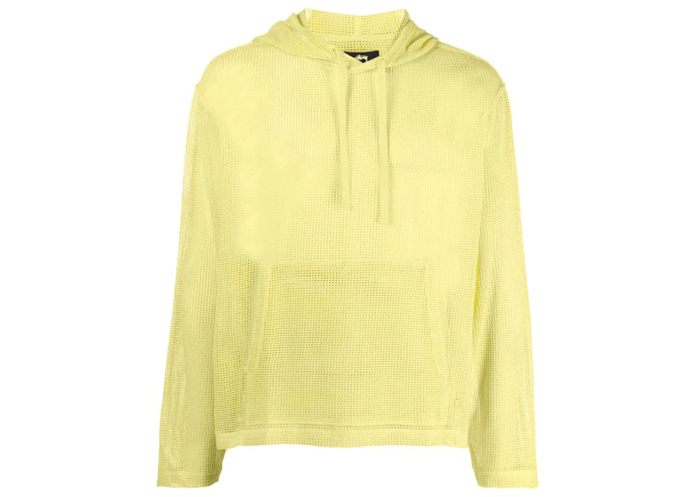 Stussy Cotton Mesh Hoodie Lime